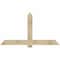 Ekena Millwork Eugene Rough Sawn Timber Gable Bracket, Douglas Fir, 72"W x 39"H x 4"D x 6"F, 13/12 Pitch GBW072X39X0406EUG00RDF - alternate 1